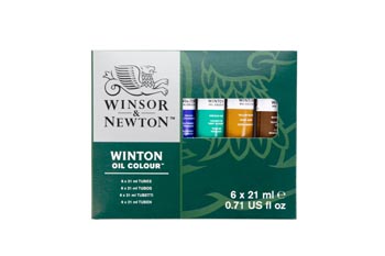 Winsor & Newton Winton Oil Colour  6Tube Set 21ml