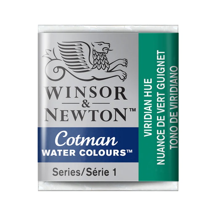 Winsor & Newton Cotman Water Colour H/Pan Viridian Hue
