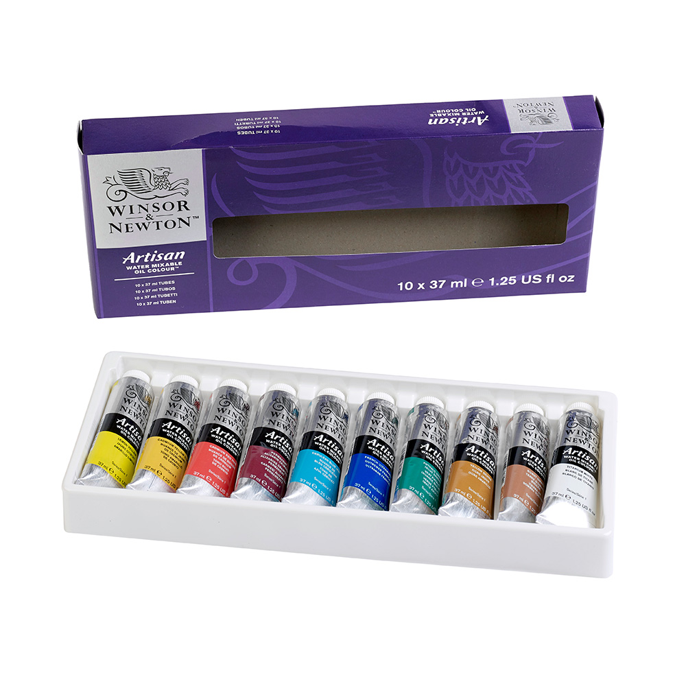 Winsor & Newton Artisan Water Mixble Oil Colour 10Set  37ml 