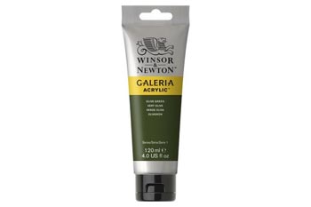 Winsor & Newton Winton Acrylic Colour Olive Green 120ml