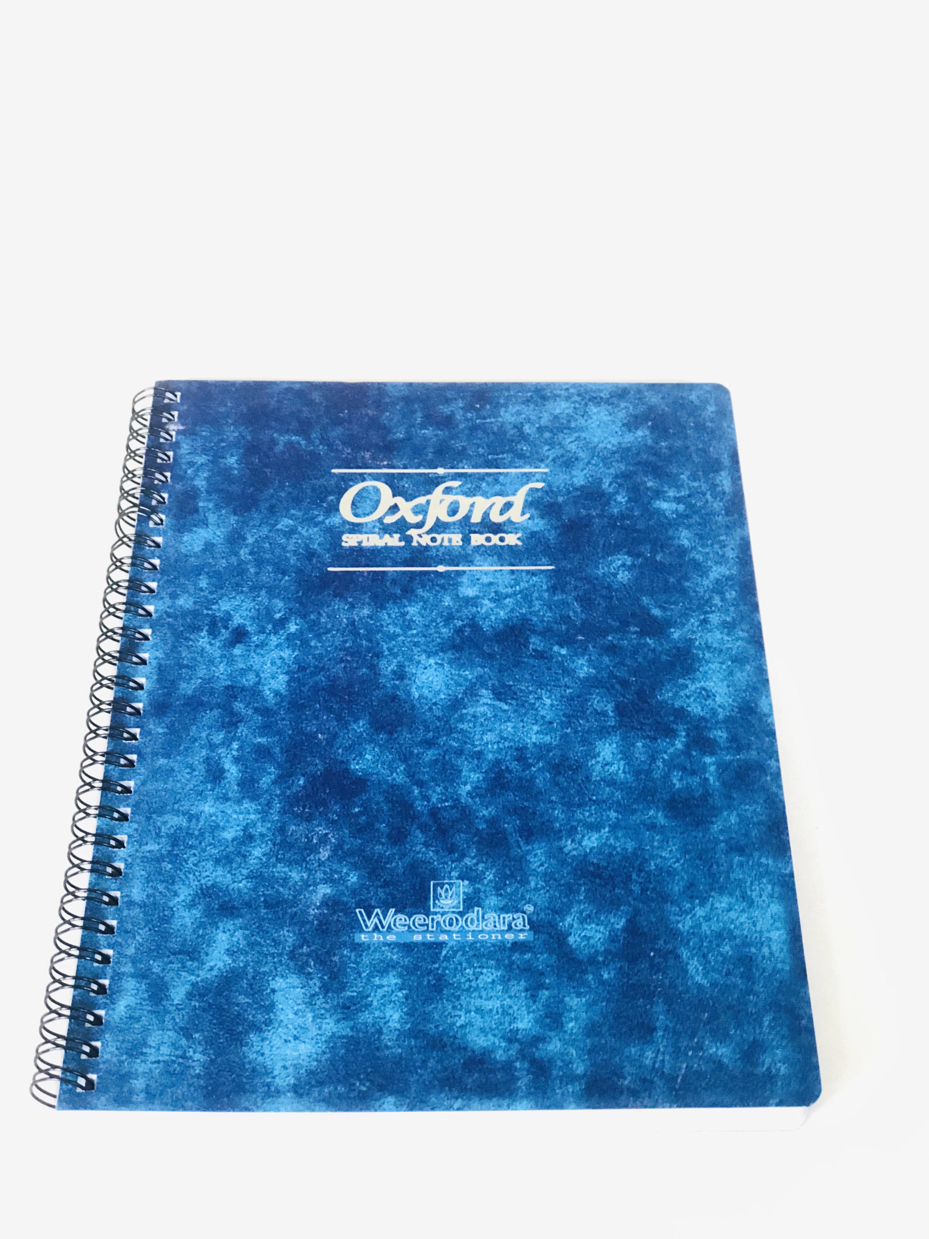 Weerodara Oxford Spiral Note Book