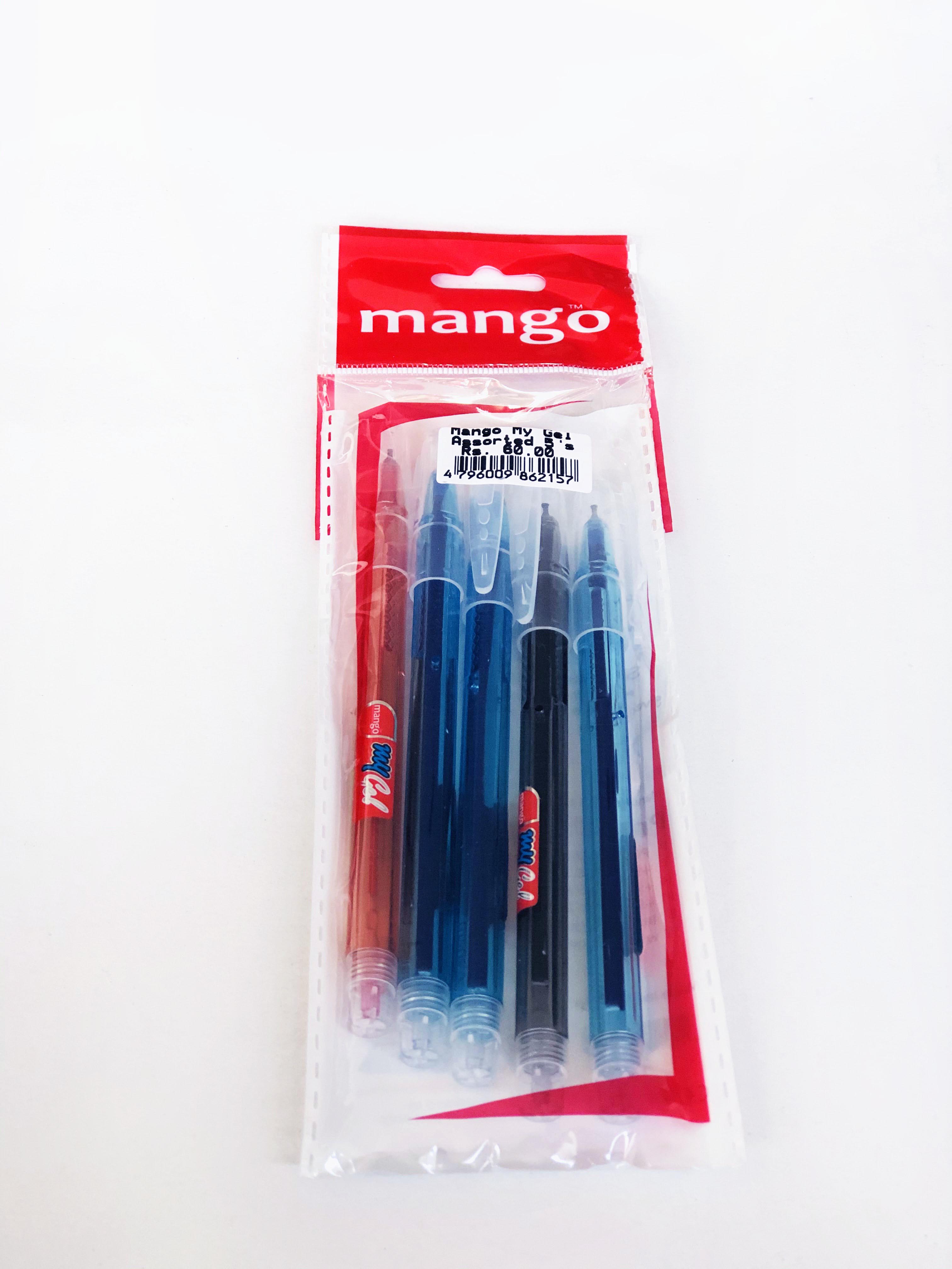 Mango My Gel Assorted 5 pen pouch