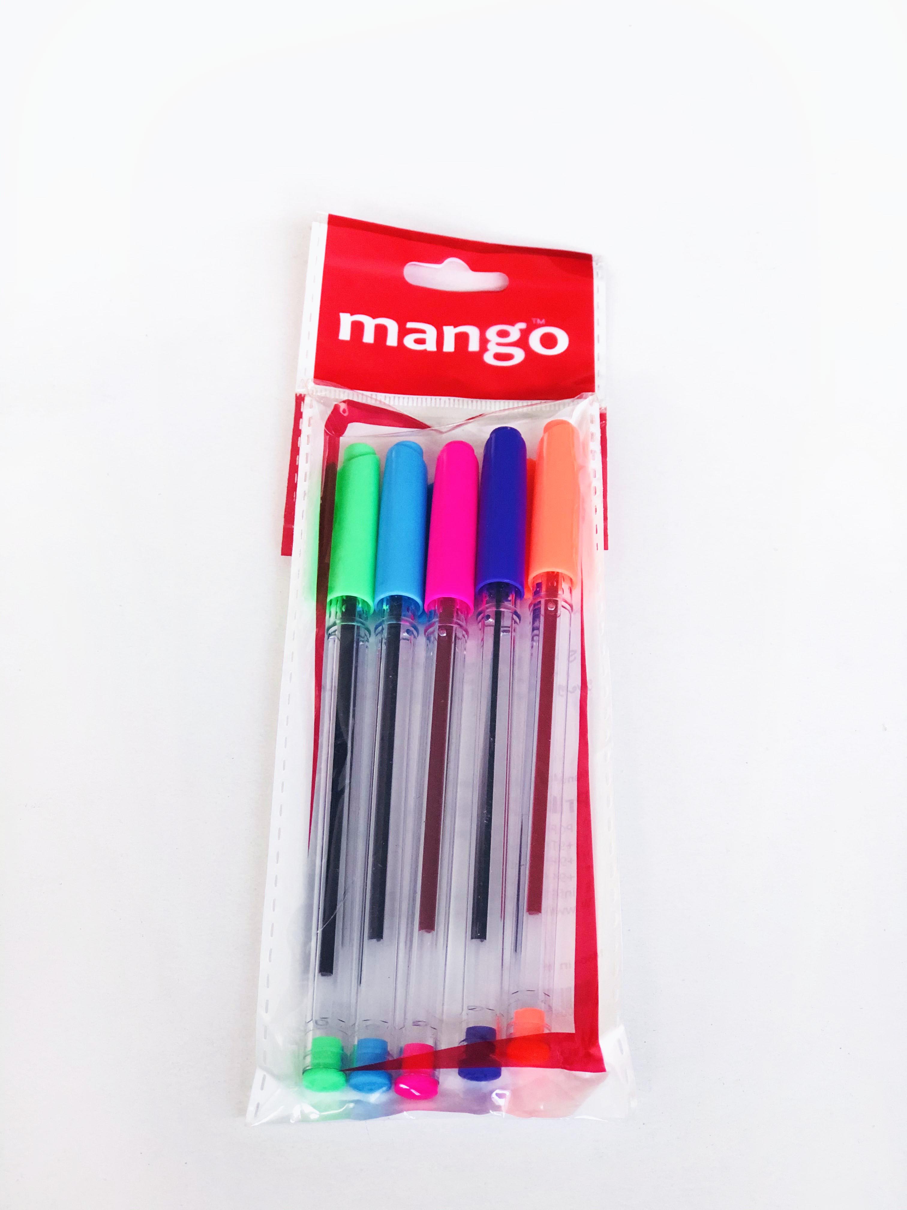 Mango 5 Colour Pen Set 