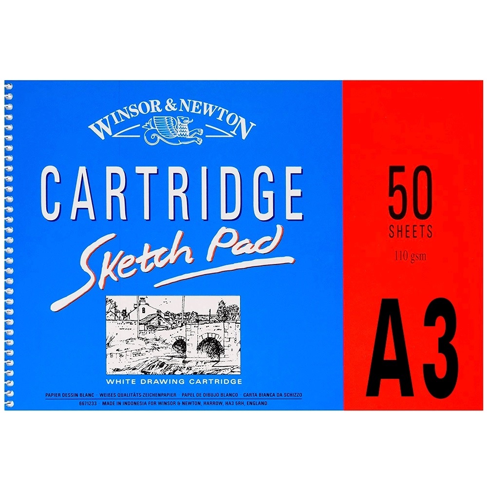 Winsor & Newton Cartridge Sketch Pad A3 50 sheet