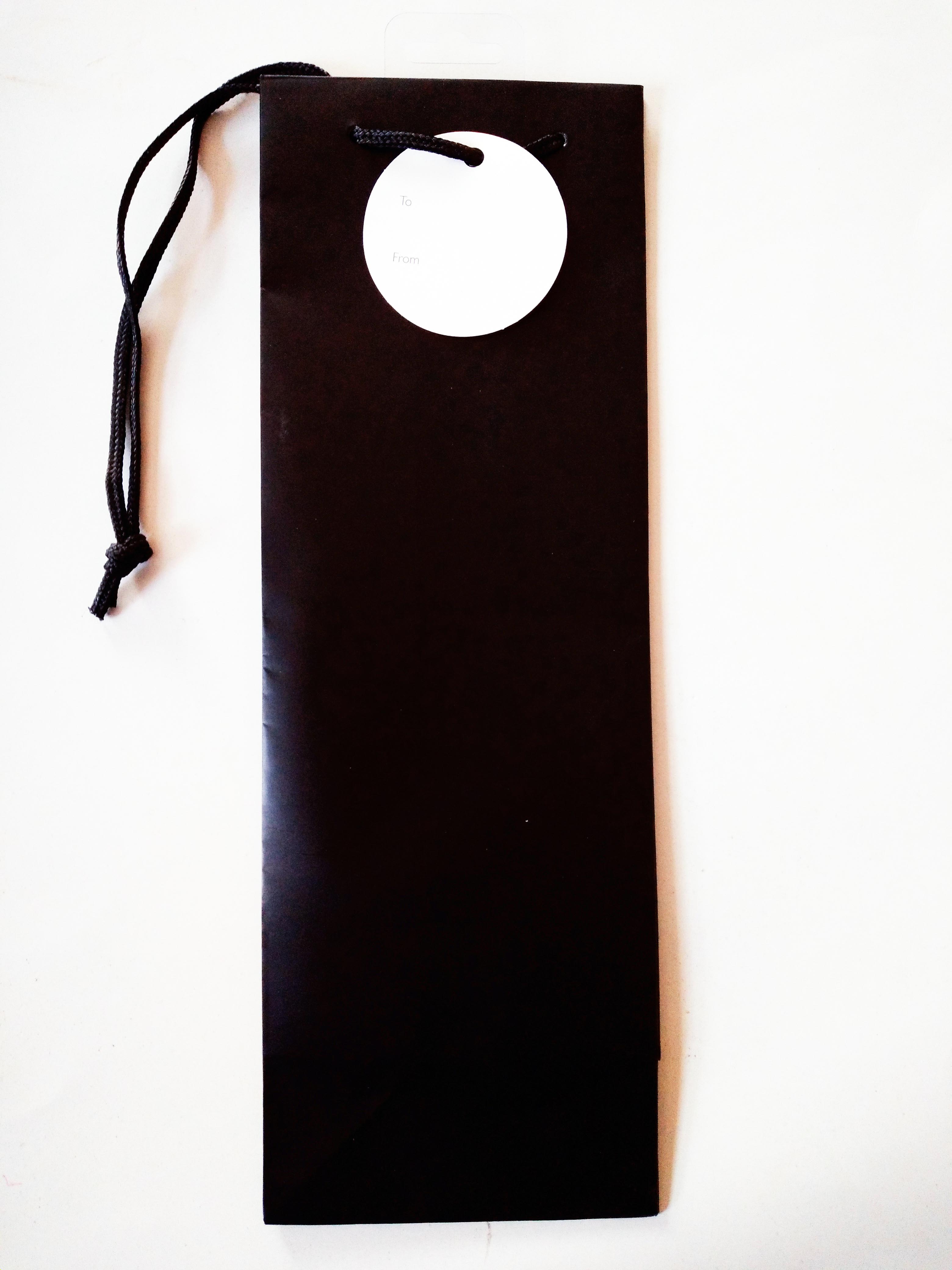 Black Bottle Bag 