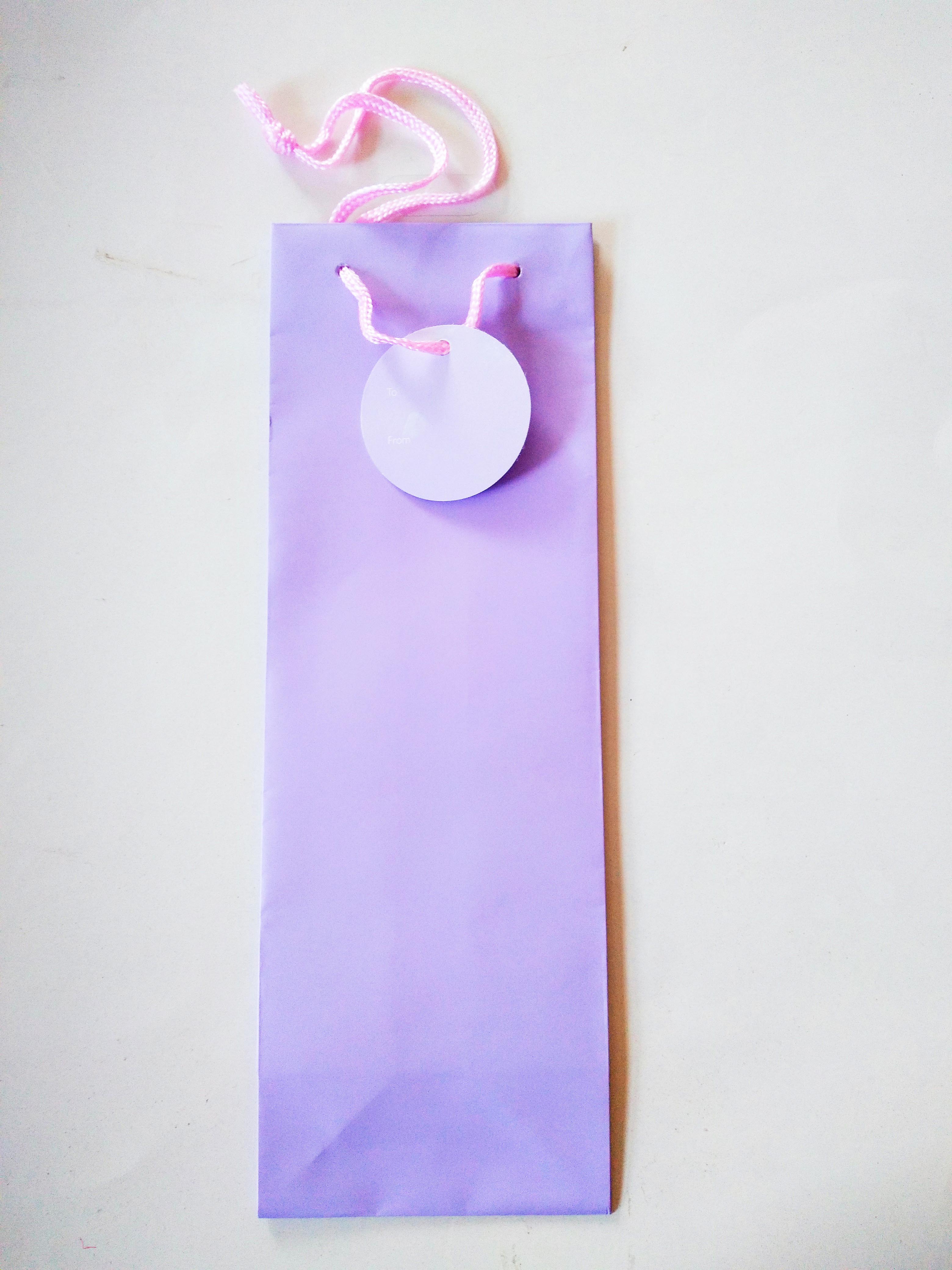 Lilac Bottle Bag