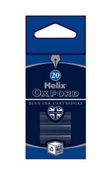 Helix Oxford Blue Ink Cartridges Box