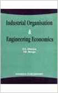 Industrial Organization and Engineering Economics