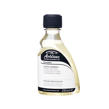 Winsor & Newton Artisan water mixable oil colour Gloss varnish 250ml