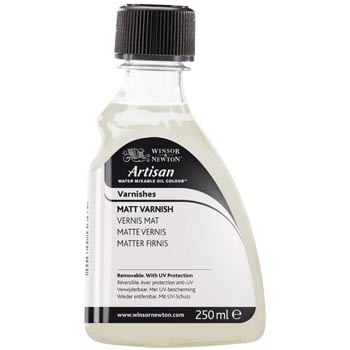 Winsor & Newton Artisan water mixable oil colour Matt varnish 250ml