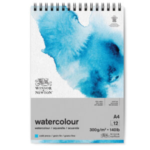 Winsor & Newton watercolour pad A4 300g/m Spiral 