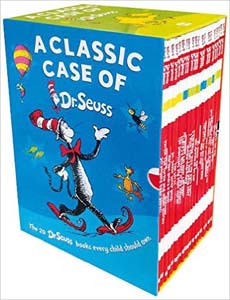 A Classic Case of Dr. Seuss Book Collection