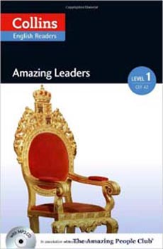 Collins English Readers Amazing Leaders Level 1 W/CD
