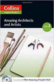 Collins English Readers Amazing Architects And Artists Level 2 W/CD
