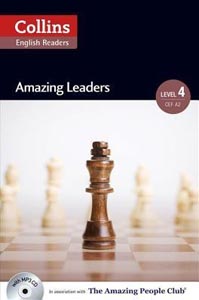 Collins English Readers Amazing Leaders Level 4 W/CD