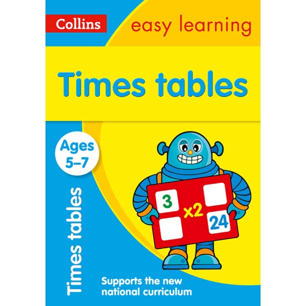 Collins Easy Learning Times Tables ( Ages 5-7 )