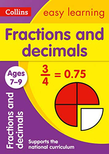 Collins Easy Learning Fractions and Decimals ( Ages 7-9 )