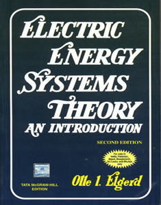 Electric Energy Systems Theory an introduction