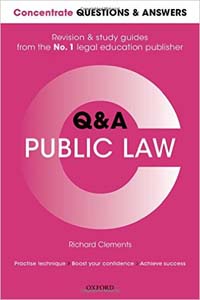 Concentrate Questions and Answers Public Law: Law Q & A Revision and Study Guide