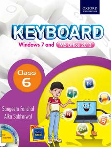 Keyboard Windows 7 and MS office 2013 Class 6