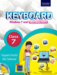 Keyboard Windows 7 and MS office 2013 Class 7
