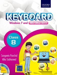 Keyboard Windows 7 and MS office 2013 Class 8