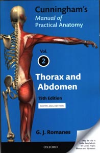 Cunninghams Manual of Practical Anatomy Volume:2