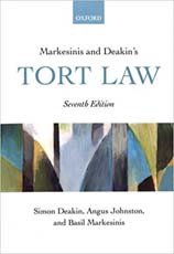 Markesinis And Deakins Tort Law