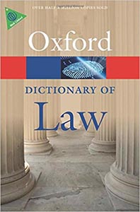 Oxford Dictionary of Law