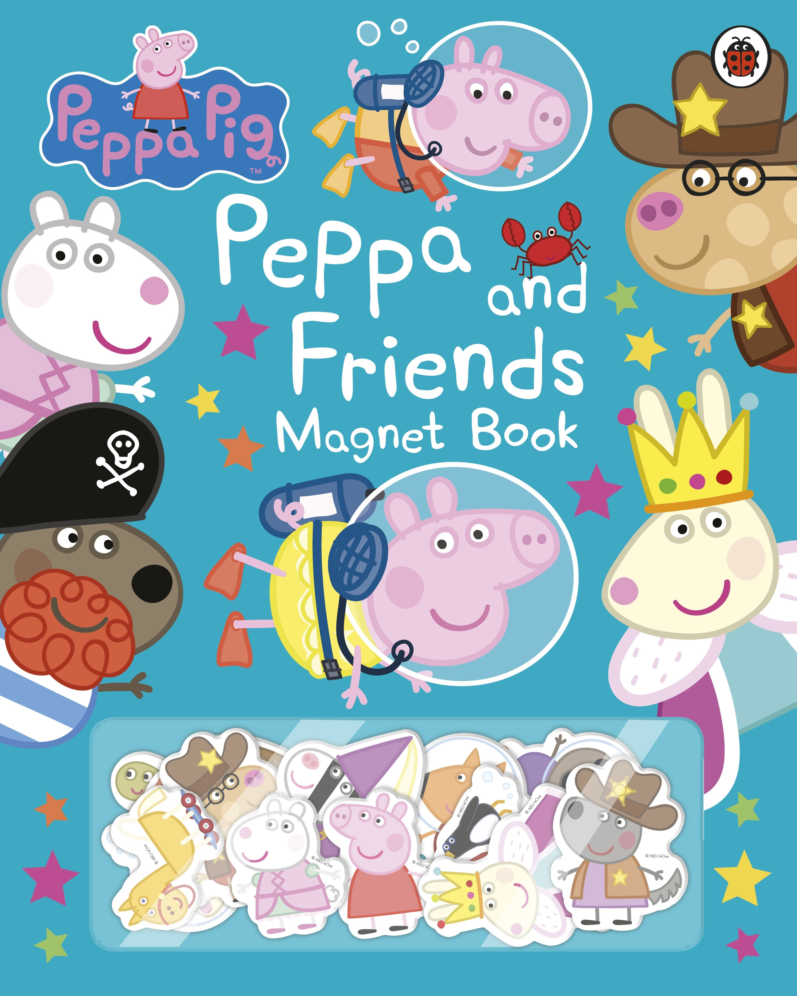 Peppa Pig Peppa and Friends Magnet Book ( Board Book )