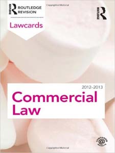 Commercial Lawcards 2012-2013