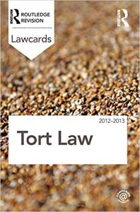 Tort Lawcards 2012-2013