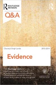 Routledge Revision Q&A Evidence 2013-2014