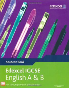 Edexcel IGCSE English A and B:Student Book W/CD