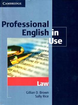 Professional English in Use - Law