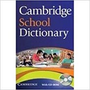 Cambridge School Dictionary with CD