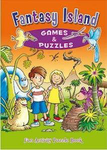 Fantasy Island Games and Puzzles : Fun Activity Puzzle Book