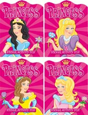 Princess Sticker Activity Book 4