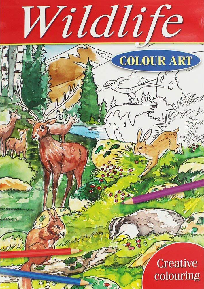 Wildlife Colour Art Creative Colouring