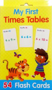 My First Times Tables (54 Flash Cards)