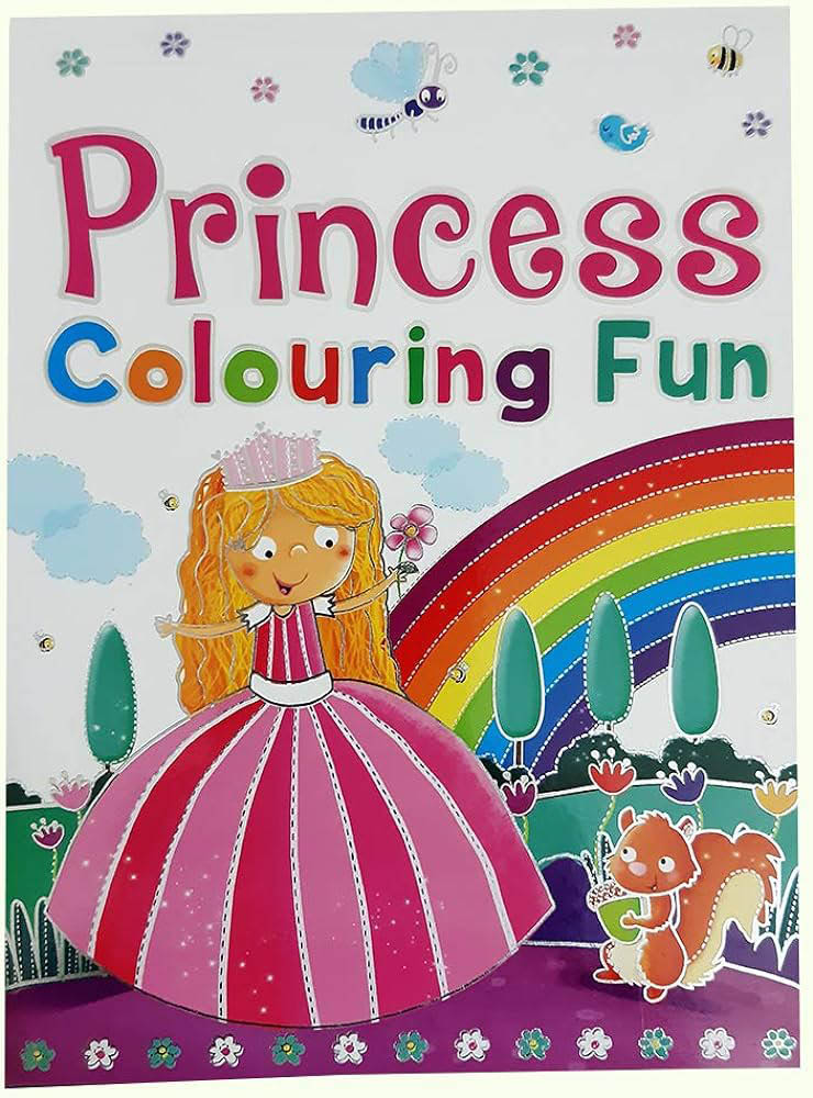 Princess Colouring Fun