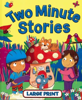 Large Print Two Minute Stories (Hard Cover)