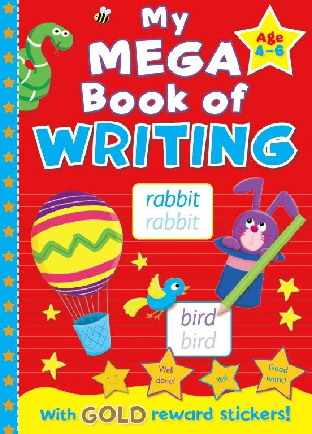 My Mega Book of Writing - Age 4 - 6 ( Book 2 )