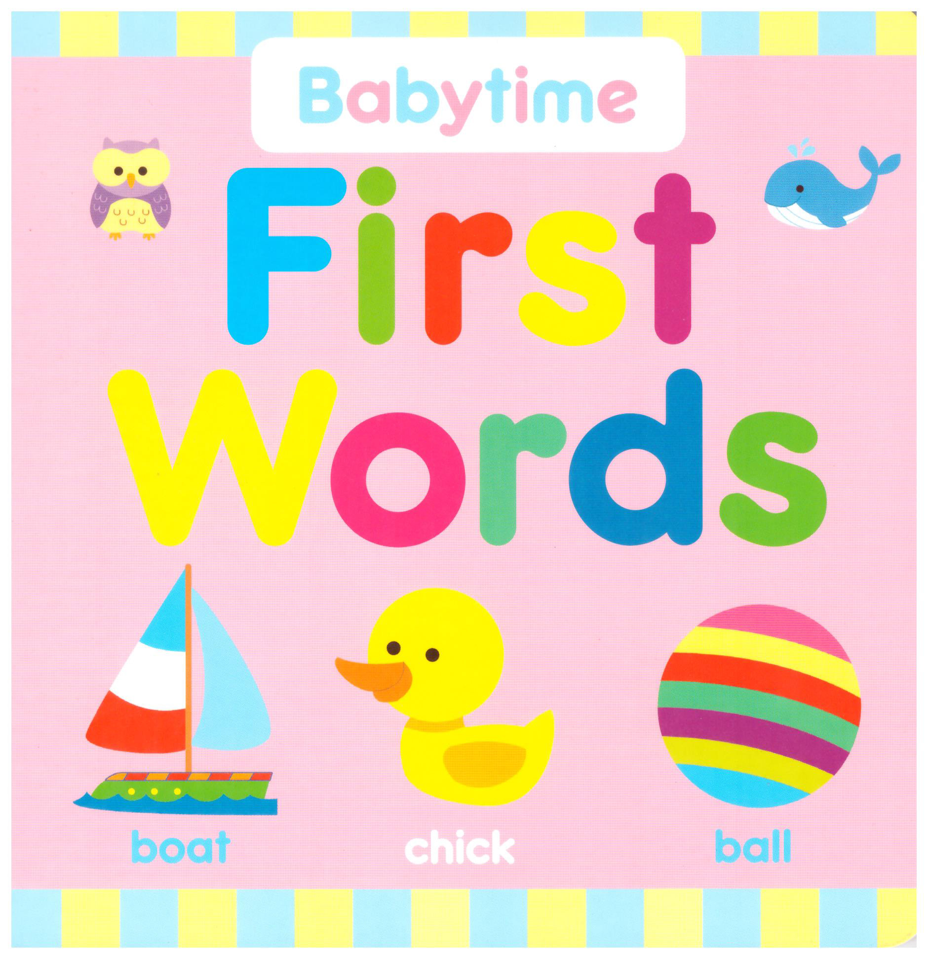 Babytime First Words : Pink (Board Book)