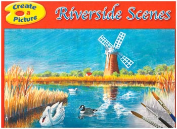 Create A Picture Riverside Scenes Colouring Book