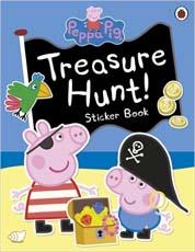 Peppa Pig Treasure Hunt! Sticker Book