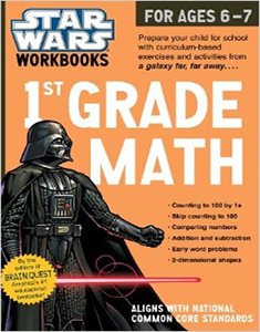 Star Wars Workbook: 1st Grade Math