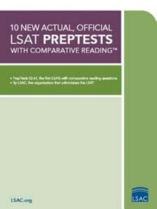 10 New Actual Official LSAT PrepTests with Comparative Reading: PrepTests 52-61 Lsat Series