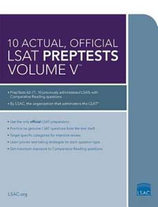 10 Actual Official LSAT PrepTests Volume V PrepTests 62 through 71 Lsat Series 