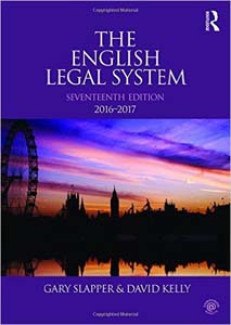 The English Legal System 2016- 2017
